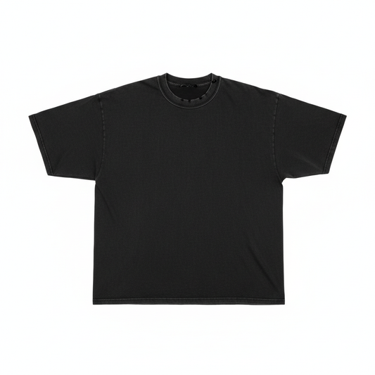 HEAVYWEIGHT BLACK TEE